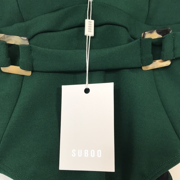 NWT SUBOO JUNGALOW BELTED ONE-PIECE SWIMSUIT - Picture 11 of 14